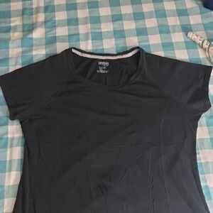 Danskin Now Women's Black Short Sleeve Tee XL